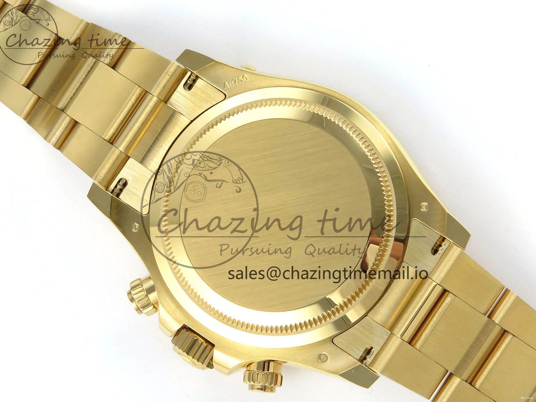 MiroTime 0318 Daytona 126508 APSF 1:1 Best Edition YG Black Dial on YG Braclet SH Unisex 739